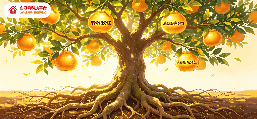 长效分红机制,打造自裂变渠道生态-企叮咚科技平台.jpg 长效分红机制,打造自裂变渠道生态-企叮咚科技平台.jpg