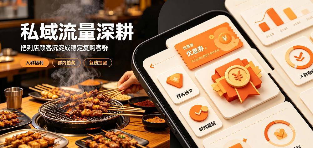 烧烤店零成本营销破局-私域流量深耕-企叮咚科技平台.jpg