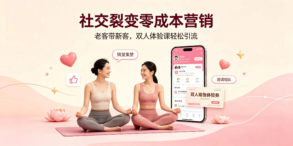 七夕瑜伽馆零成本营销攻略:社交裂变零成本营销-企叮咚科技平台.jpg 七夕瑜伽馆零成本营销攻略:社交裂变零成本营销-企叮咚科技平台.jpg