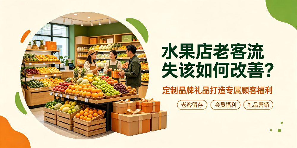 水果店老客流失该如何改善？定制品牌礼品打造专属顾客福利