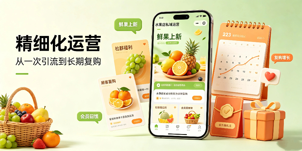 商家水果店营销方案落地:精细化运营-企叮咚科技平台.jpg 商家水果店营销方案落地:精细化运营-企叮咚科技平台.jpg