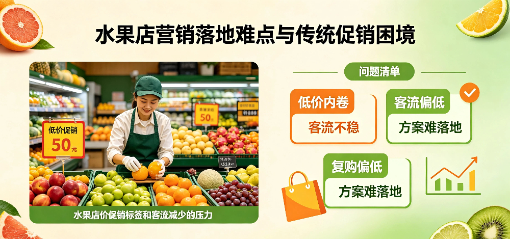 商家水果店营销方案落地:水果店营销落地难点与传统促销困境-企叮咚科技平台.jpg 商家水果店营销方案落地:水果店营销落地难点与传统促销困境-企叮咚科技平台.jpg