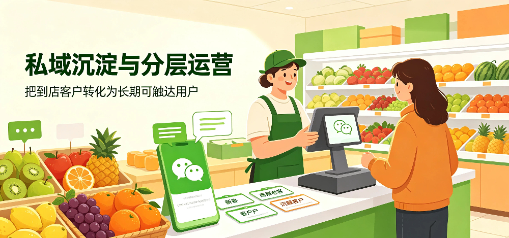 水果店私域客户维护与礼品福利策略 -私域沉淀与分层运营-企叮咚科技平台.jpg 水果店私域客户维护与礼品福利策略 -私域沉淀与分层运营-企叮咚科技平台.jpg