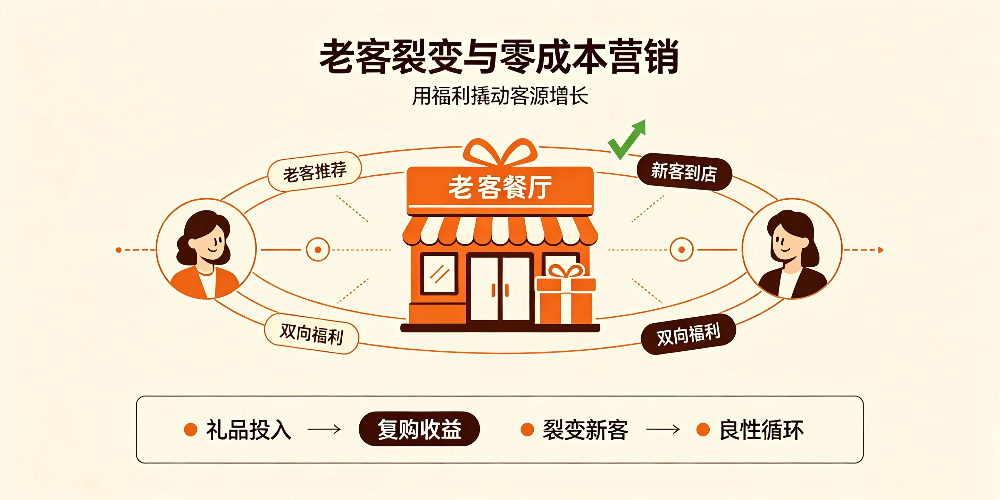 餐厅顾客留存：老客裂变与零成本营销-企叮咚科技平台.jpg