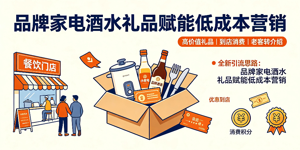 降低餐饮营销成本 品牌礼品解锁引流 -品牌家电酒水礼品赋能成本营销-企叮咚科技平台.jpg 降低餐饮营销成本 品牌礼品解锁引流 -品牌家电酒水礼品赋能成本营销-企叮咚科技平台.jpg
