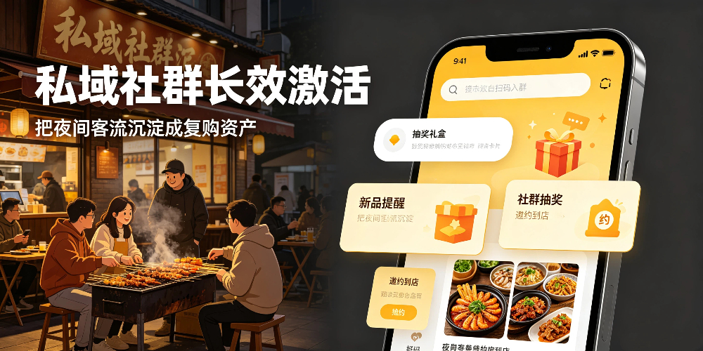 烧烤店夜间客流增长实用方法：私域社群长效激活-企叮咚科技平台.jpg