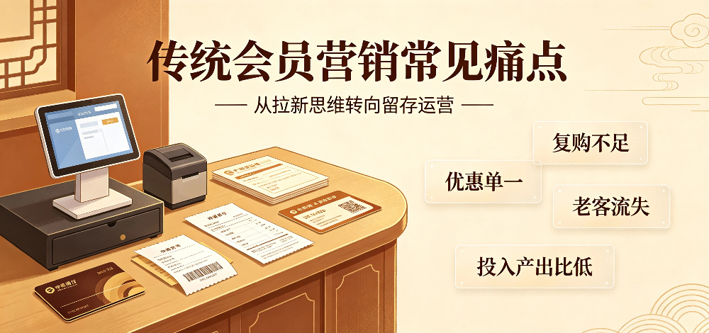 中餐酒楼会员营销布局与门店回馈体系搭建-传统会员营销常见痛点-企叮咚科技平台.jpg