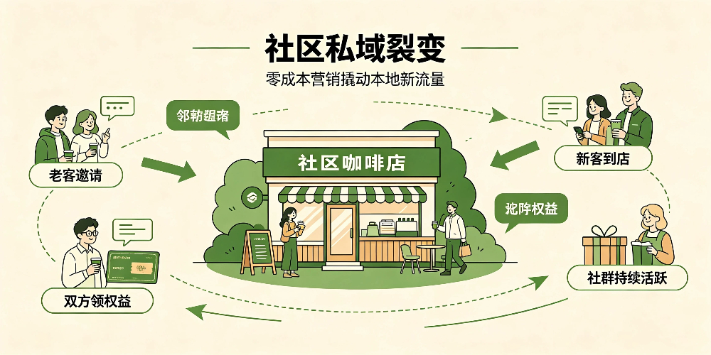 社区咖啡店客源运营实用方法:社区私域裂变-企叮咚科技平台.jpg 社区咖啡店客源运营实用方法:社区私域裂变-企叮咚科技平台.jpg