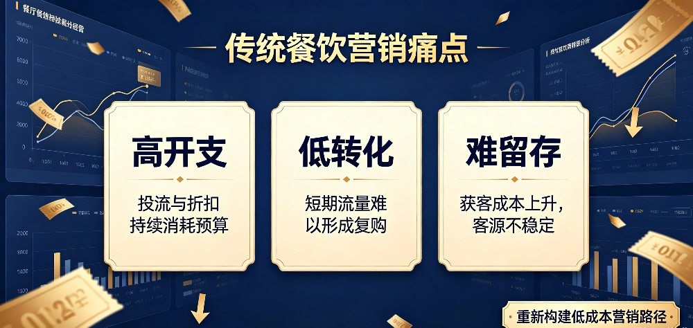 实体餐饮商家营销开支降低思路-传统餐饮营销痛点-企叮咚科技平台.jpg 实体餐饮商家营销开支降低思路-传统餐饮营销痛点-企叮咚科技平台.jpg
