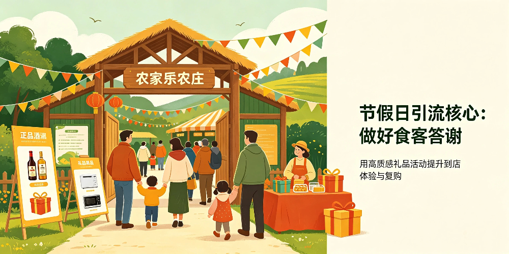 农家乐农庄节假日引流小技巧:节假日引流核心:做好食客答谢-企叮咚科技平台.jpg 农家乐农庄节假日引流小技巧:节假日引流核心:做好食客答谢-企叮咚科技平台.jpg