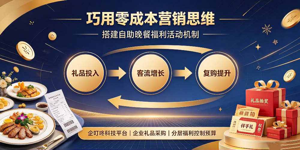 星级酒店自助晚餐活动策划思路 -巧用零成本营销思维-企叮咚科技平台.jpg
