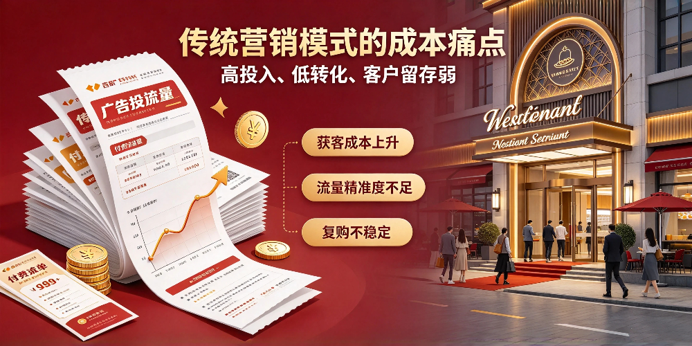 酒店餐饮业降低营销开支的方式 -传统营销模式的成本痛点-企叮咚科技平台.jpg 酒店餐饮业降低营销开支的方式 -传统营销模式的成本痛点-企叮咚科技平台.jpg