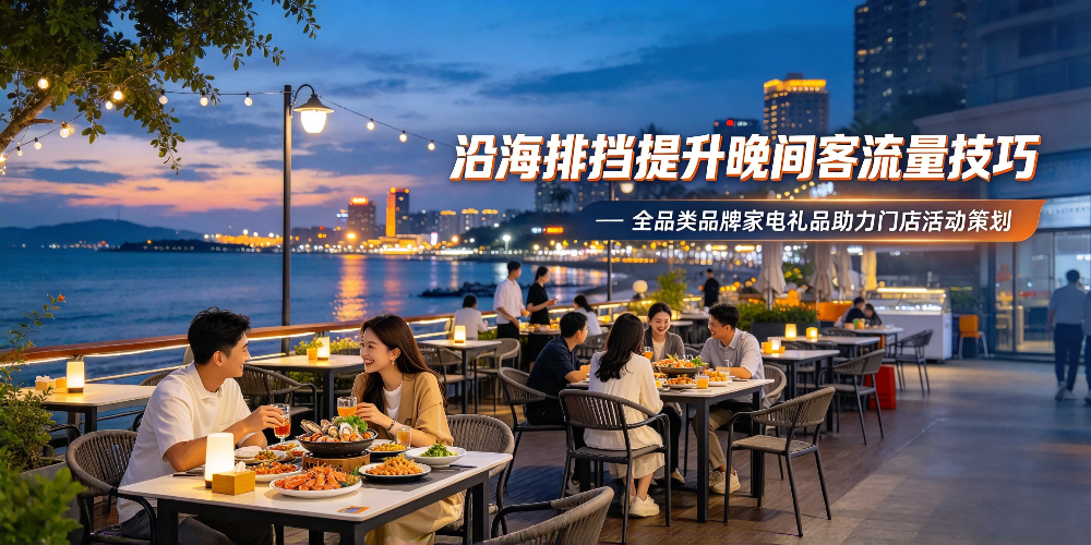 沿海排挡提升晚间客流量技巧:全品类品牌家电礼品助力门店活动策划-企叮咚科技平台.jpg 沿海排挡提升晚间客流量技巧:全品类品牌家电礼品助力门店活动策划-企叮咚科技平台.jpg
