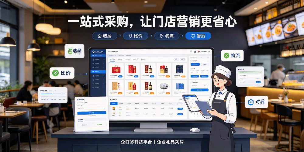西式牛排餐厅会员福利选择与礼品采购营销方案 -一站式采购，让门店营销更省心-企叮咚科技平台.jpg