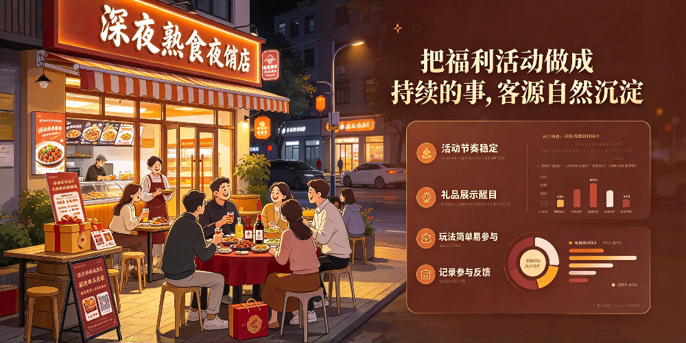 深夜熟食夜宵店客源增长小思路,大牌酒水礼品助力门店开展福利活动 -把福利活动做成持续的事,客源自然沉淀-企叮咚科技平台.jpg 深夜熟食夜宵店客源增长小思路,大牌酒水礼品助力门店开展福利活动 -把福利活动做成持续的事,客源自然沉淀-企叮咚科技平台.jpg