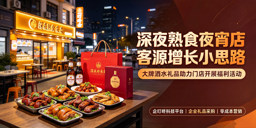 深夜熟食夜宵店客源增长小思路,大牌酒水礼品助力门店开展福利活动-企叮咚科技平台.jpg 深夜熟食夜宵店客源增长小思路,大牌酒水礼品助力门店开展福利活动-企叮咚科技平台.jpg