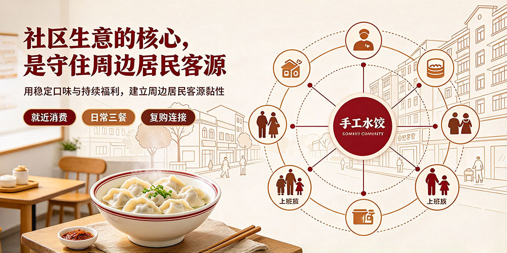 手工水饺店借企叮咚实现客源深耕与营销升级-社区生意的核心,是守住周边居民客源-企叮咚科技平台.jpg 手工水饺店借企叮咚实现客源深耕与营销升级-社区生意的核心,是守住周边居民客源-企叮咚科技平台.jpg