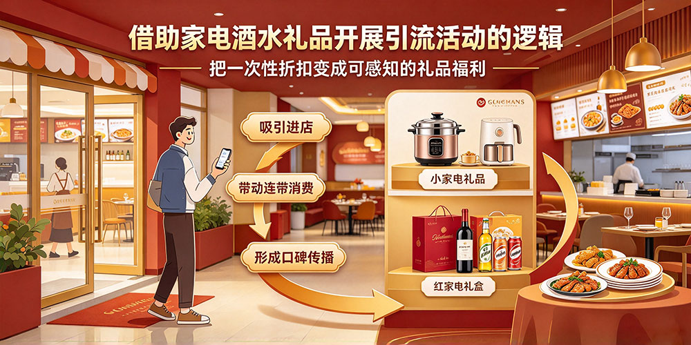 餐饮实体店营销成本控制：借助家电酒水礼品开展引流活动的逻辑-企叮咚科技平台.jpg