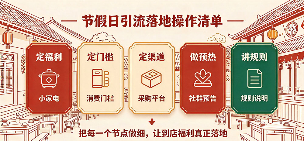 农家大院餐饮店节假日引流思路:节假日引流落地操作清单-企叮咚科技平台.jpg 农家大院餐饮店节假日引流思路:节假日引流落地操作清单-企叮咚科技平台.jpg