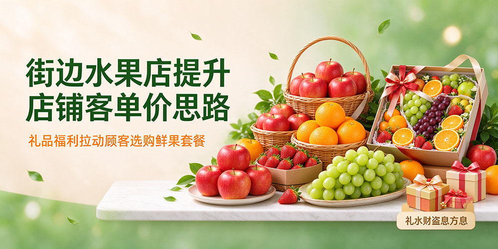 街边水果店提升店铺客单价思路:礼品福利拉动顾客选购鲜果套餐-企叮咚科技平台.jpg 街边水果店提升店铺客单价思路:礼品福利拉动顾客选购鲜果套餐-企叮咚科技平台.jpg