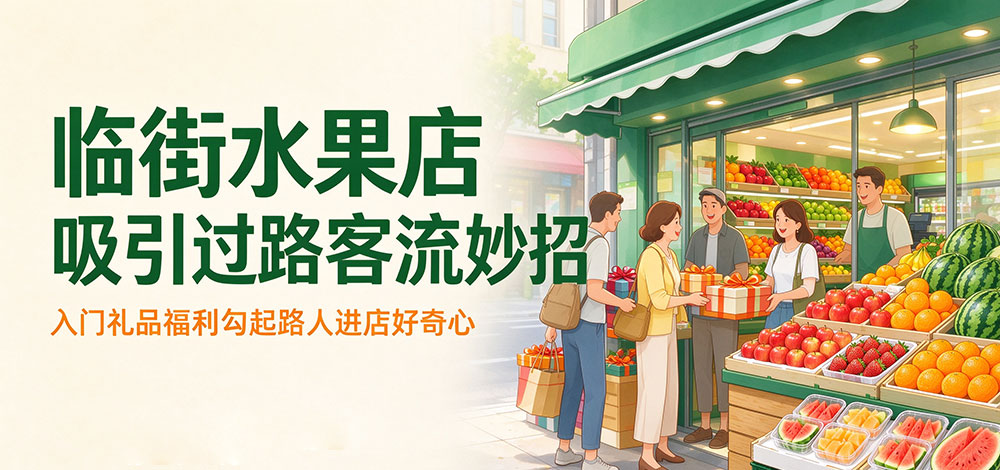 临街水果店吸引过路客流妙招：入门礼品福利勾起路人进店好奇心-企叮咚科技平台.jpg
